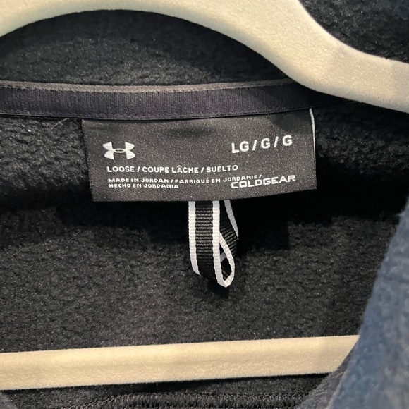 Under Armour Men's ColdGear Infrared Shield Jacket Charcoal Grey Black | Large - Picture 3 of 8